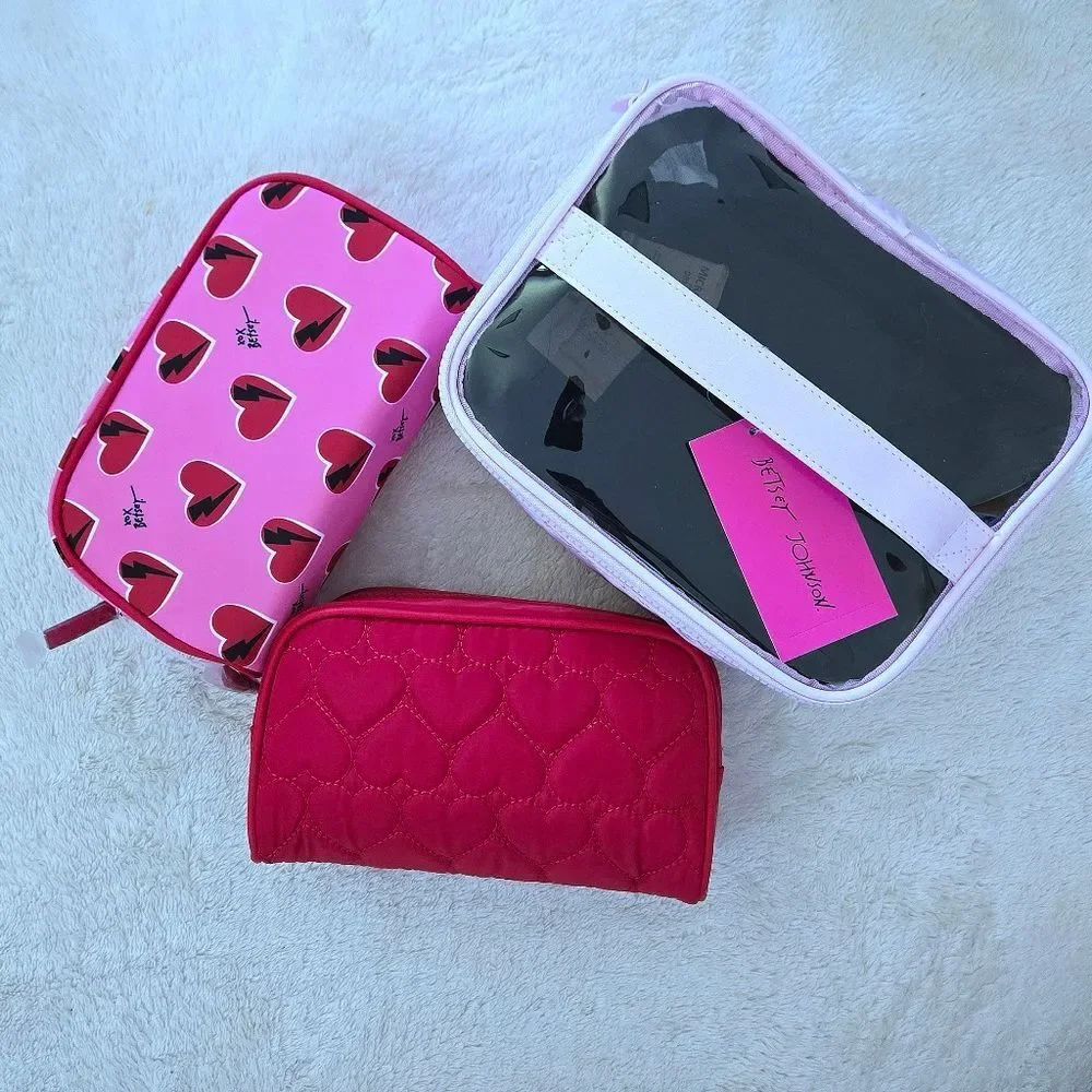 Betsey Johnson Three3️⃣ Piece Train🚉 Case - NWT